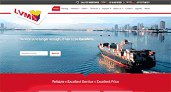 Desktop Screenshot of lvmcargo.nl